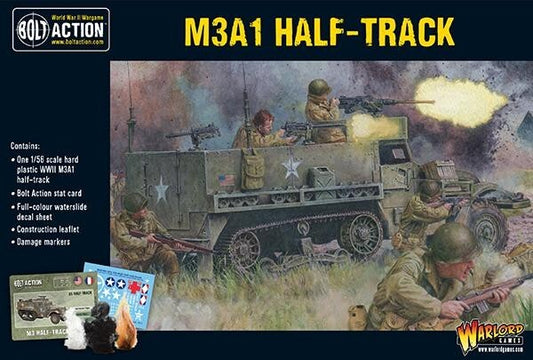 M3A1 Half-Track US - Brand New - Warlord Games Bolt Action Miniatures