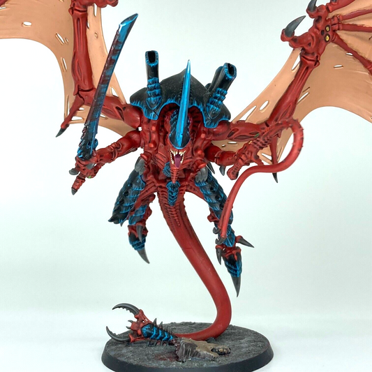 Tyranid Winged Hive Tyrant Tyranids - Warhammer 40K Games Workshop Painted (2)