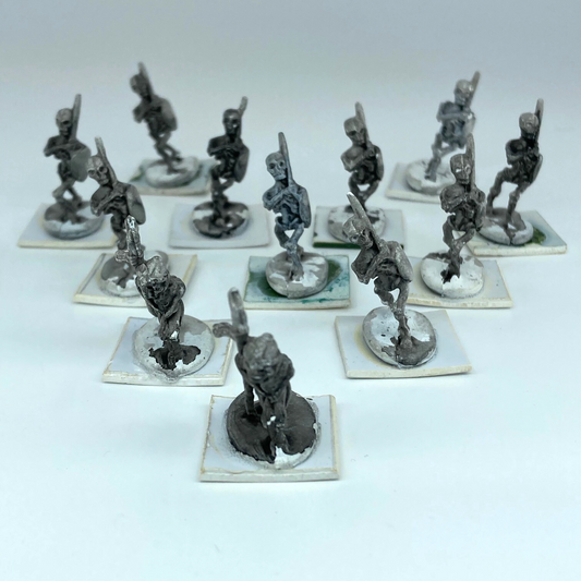 Skeleton Warriors - Metal Miniatures - Suitable For D&D - Unbranded X2431