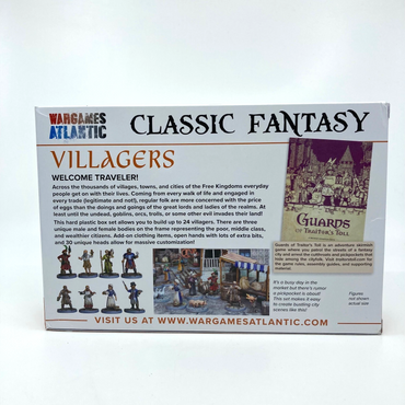 Classic Fantasy Villagers Wargames Atlantic - Incomplete W174