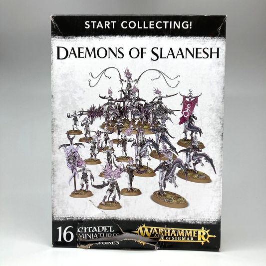 Daemons of Slaneesh Start Collecting Boxset Incomplete Warhammer Age of Sigmar