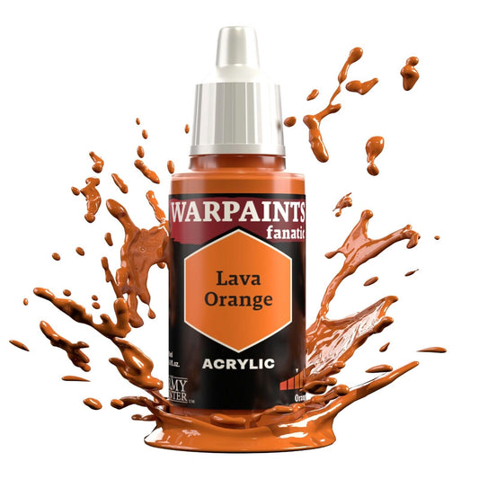 Lava Orange Paint - Warpaints Fanatic 18ml - The Army Painter