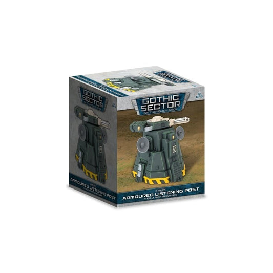Legion Armoured Listening Post - Painted 1:56 Terrain - Brand New Gothic Sector