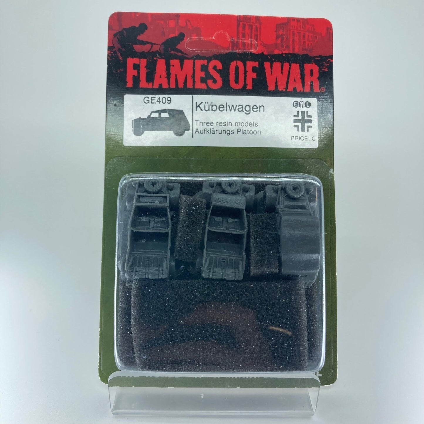 Kubelwagen (Late War) - German - Blister - Flames of War C6570