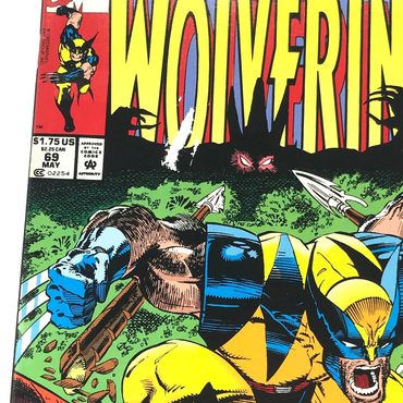 Marvel Wolverine Issue 69 - Original Vintage Comic - Marvel Comics D137