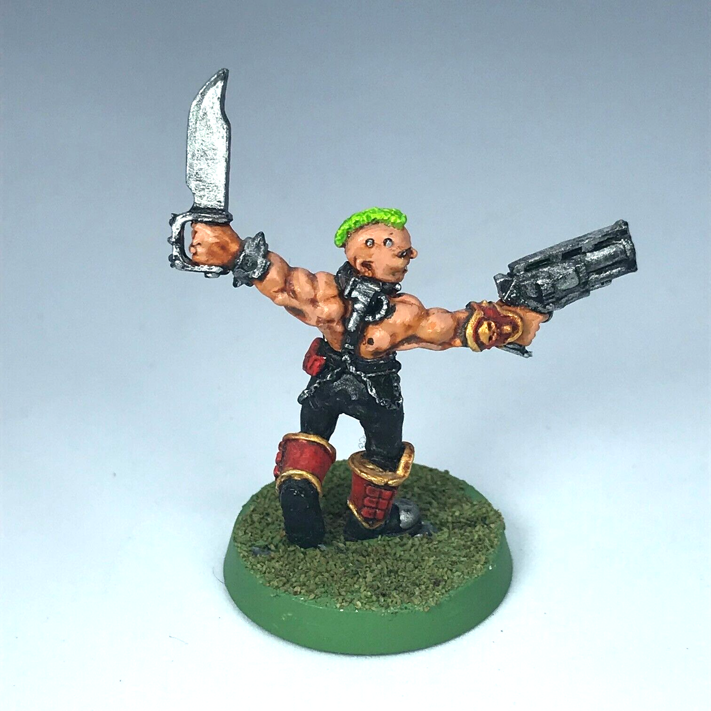 Metal Necromunda Goliath Ganger - Painted - Necromunda Games Workshop X324