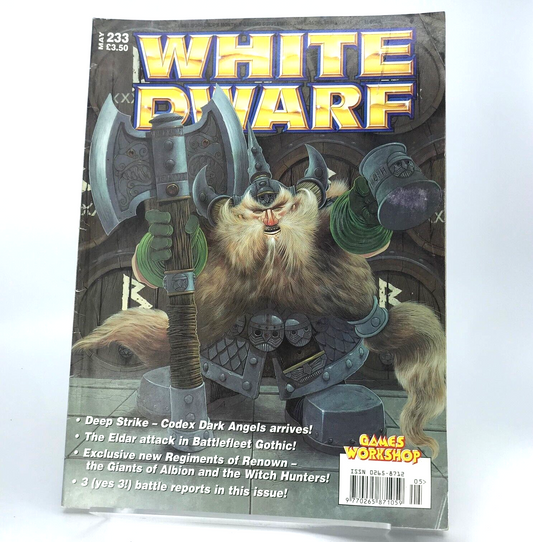 White Dwarf 233 Magazine Games Workshop Warhammer Fantasy 40,000 40K M345