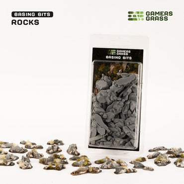 Rocks - 1/56 / 28mm Scale Basing Bits - Brand New - Gamers Grass