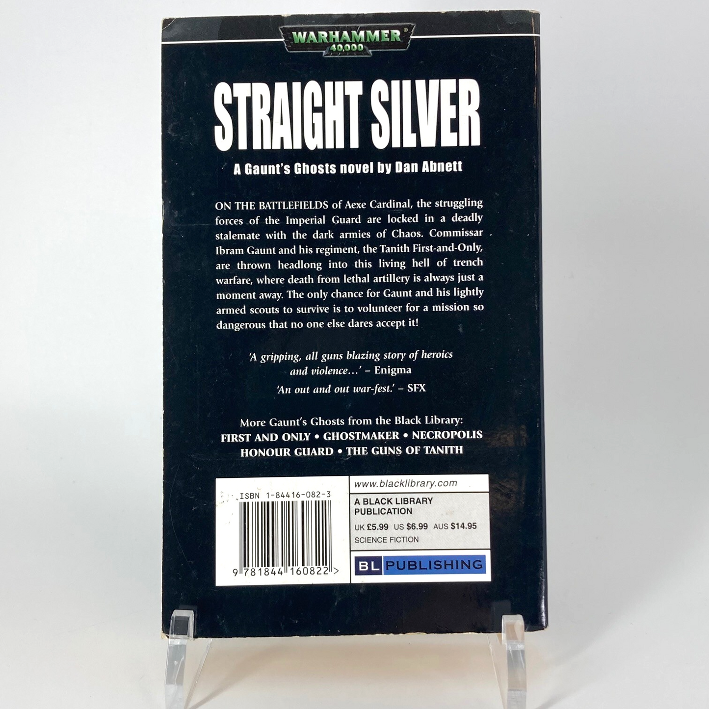 Gaunt's Ghosts Straight Silver (2003) Dan Abnett Black Library Warhammer M1694