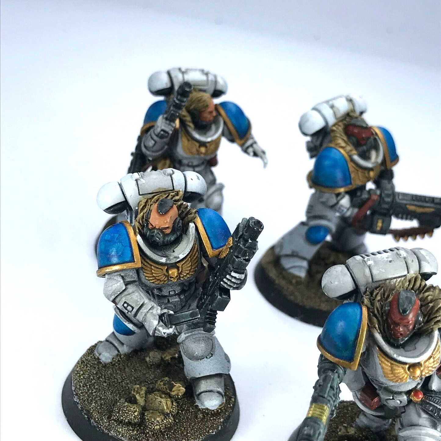 Primaris Intercessors Space Wolves Space Marines - Painted - Warhammer 40K C3133