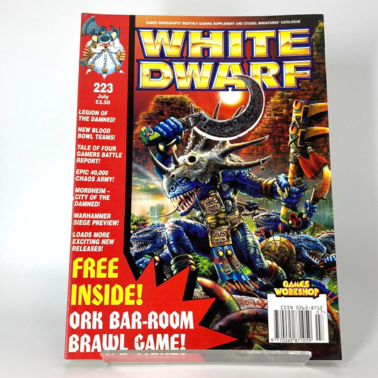 White Dwarf 223 Magazine Games Workshop Warhammer Fantasy 40,000 40K M1383
