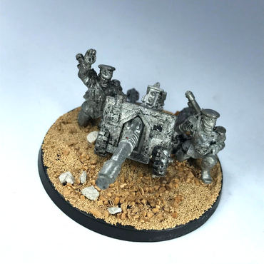 Classic Imperial Guard Mordian Lascannon Team Heavy Weapon - Warhammer 40K C3860