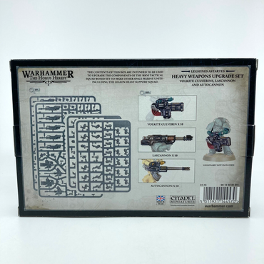 Heavy Weapons Upgrade Set - Unassembled - The Horus Heresy Warhammer W114