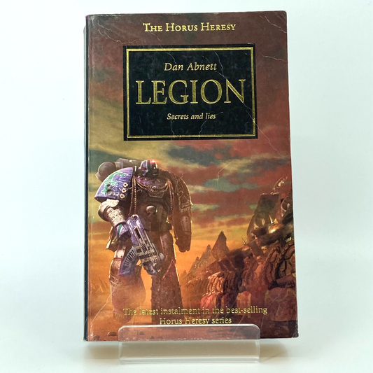 Legion - Dan Abnett - Paperback 2008 Black Library Warhammer Horus Heresy M683