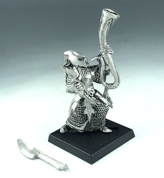 Classic Metal Dark Elves Elf Executioner Musician - Warhammer Fantasy X3430