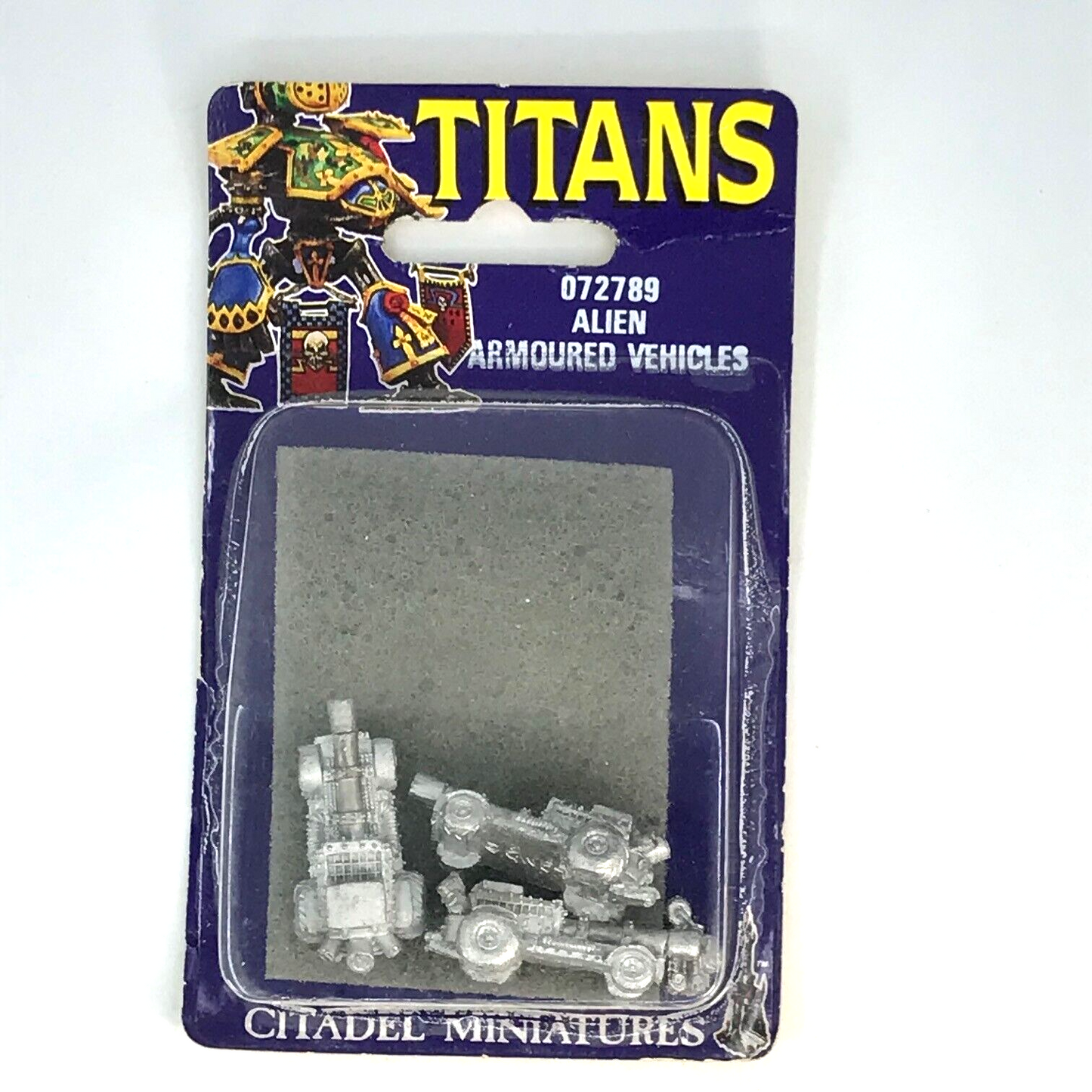 Titans Alien Armoured Vehicles Blister - OOP - Epic Armageddon Warhammer C537