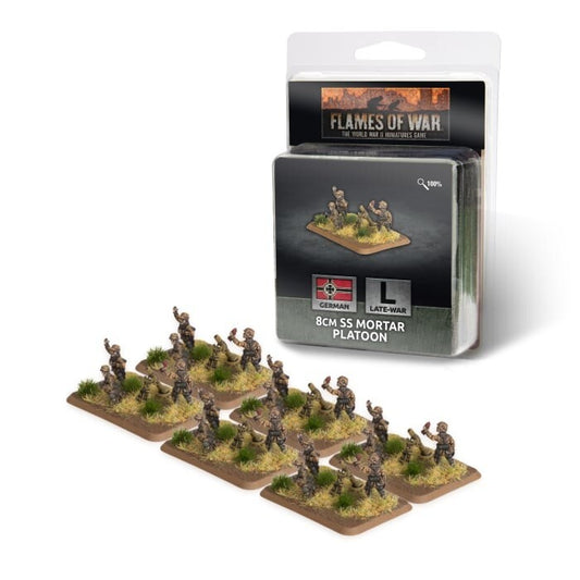 German 8cm SS Mortar Platoon - Late-War - Brand New - Flames of War