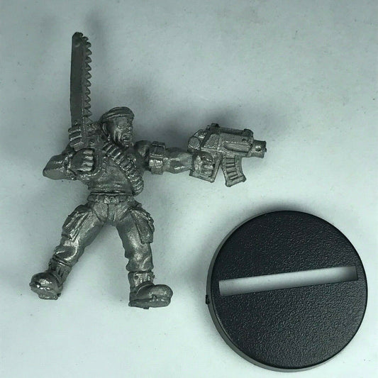 Metal Catchan Sergeant Commander Imperial Guard - Warhammer 40K X4098