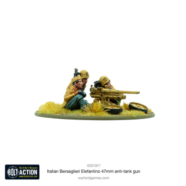 Italian Bersaglieri Elefantino Anti-Tank Gun - Warlord Games Bolt Action