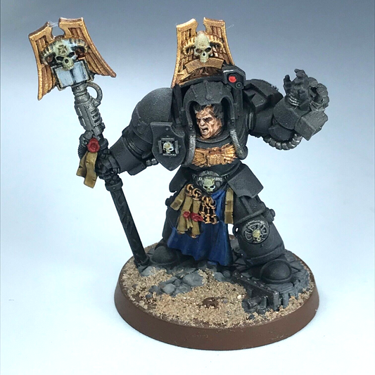 Chaplain in Terminator Armour Space Marines - Painted - Warhammer 40K X11286