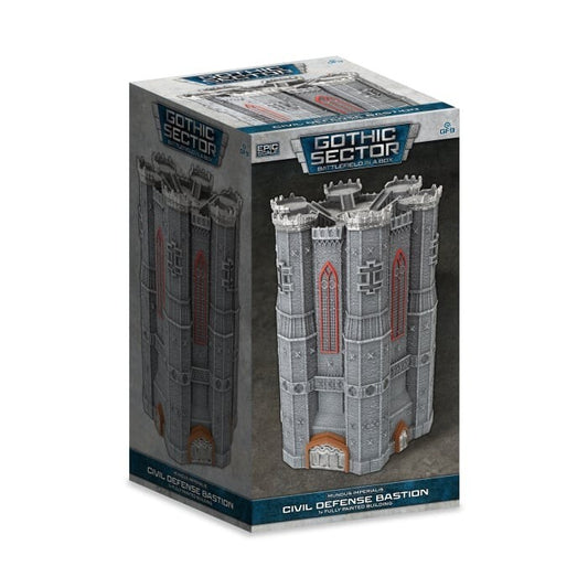 Mundus Imperialis Civil Bastion Painted Epic Terrain - Brand New - Gothic Sector