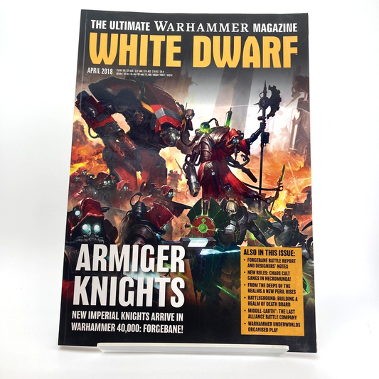 Ultimate White Dwarf Magazine - April 2018 - Games Workshop M2019