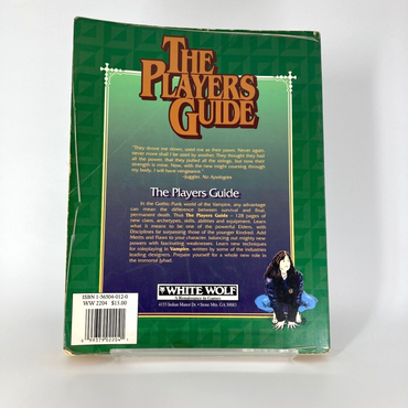 The Players Guide - First Edition - Vampire: The Masquerade - White Wolf M1130