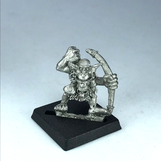 Classic Metal Forest Goblin Archer Dated 1992 - Warhammer Fantasy X12540