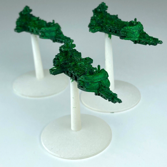 Imperial Defence Monitors - Battlefleet Gothic Warhammer Games Workshop X8443