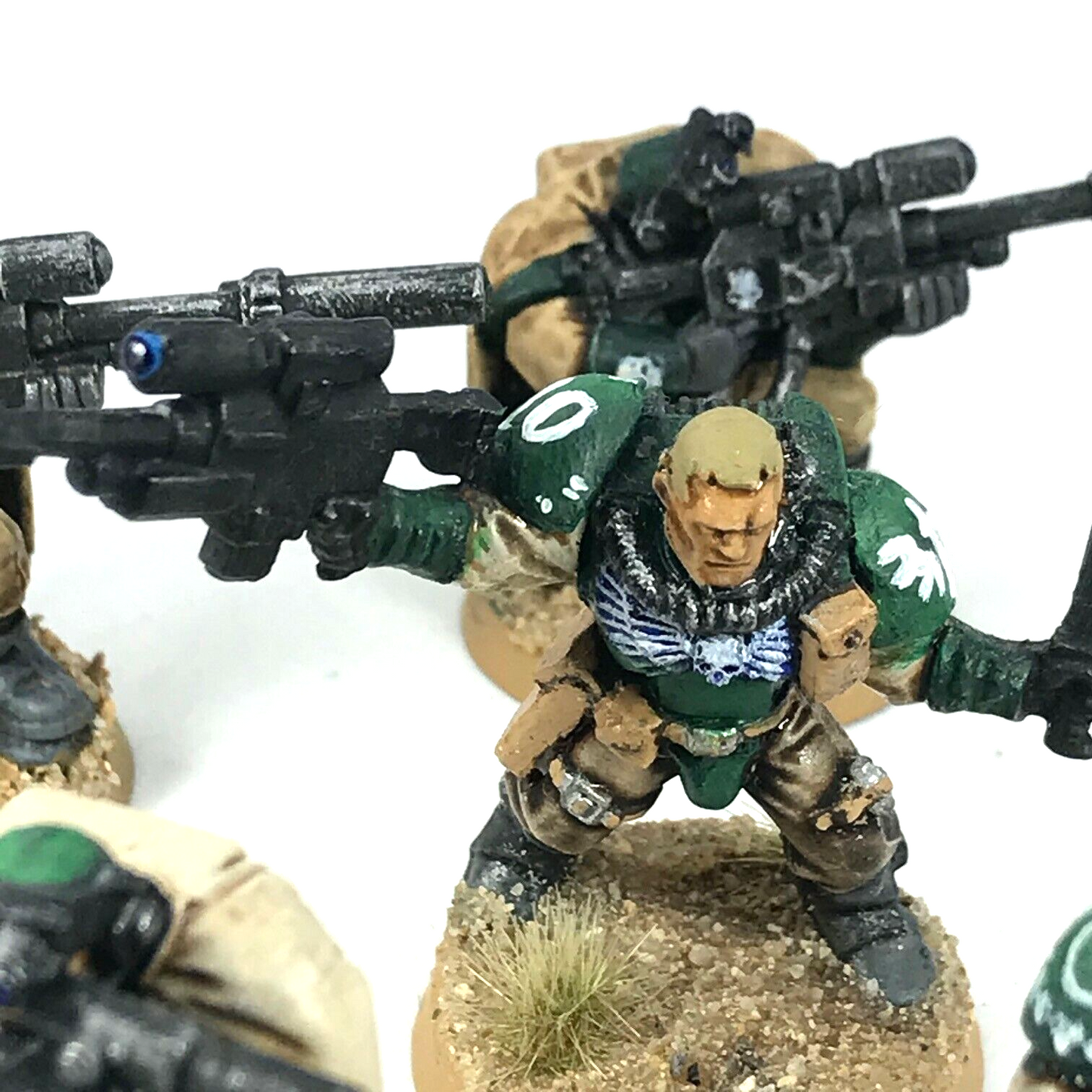 Dark Angel Scout Space Marines - Painted - Warhammer 40K C1797