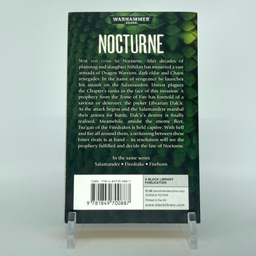 Nocturne - Nick Kyme - Paperback 2011 - Black Library Warhammer 40k GW M537