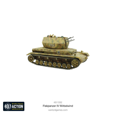 German Flakpanzer IV Wirbelwind - Warlord Games Bolt Action Miniatures