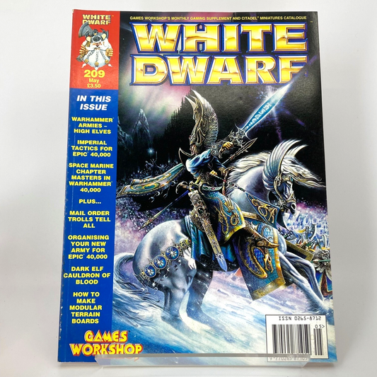 White Dwarf 209 Magazine Games Workshop Warhammer Fantasy 40,000 40K M1337