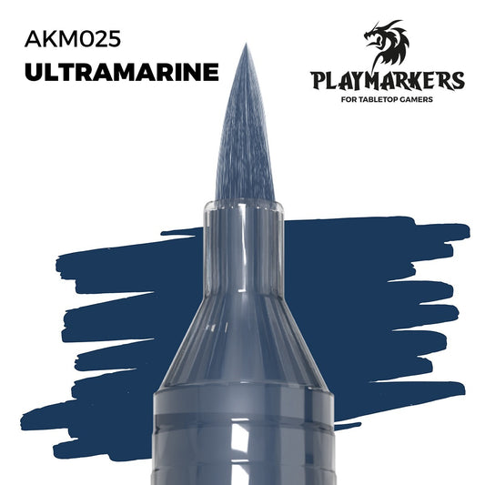Ultramarine - Playmarker - Brand New - Acrylic Paint Pens AK Interactive
