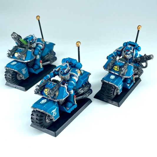 Bike Squad - Space Marines - Painted - Warhammer 40k Part Metal C4816