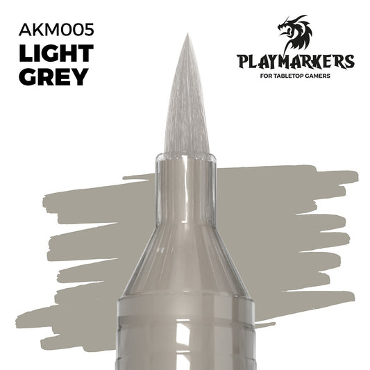 Light Grey - Playmarker - Brand New - Acrylic Paint Pens AK Interactive
