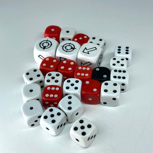 Assorted Dice - Dice Set - Warhammer 40k / Fantasy Citadel Games Workshop X7422