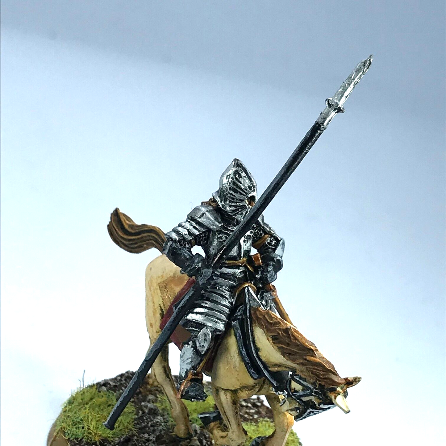 Part Metal Minas Tirith Knight LOTR Painted Warhammer / Lord of the Rings C151