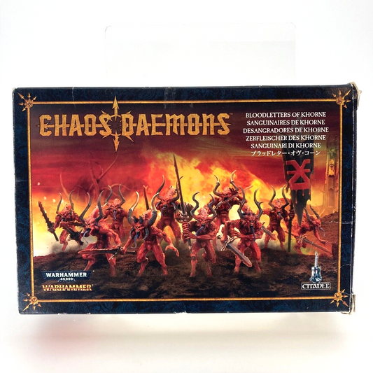 Bloodletters of Khorne - Unbuilt - Warhammer Fantasy Sigmar / 40K Games Workshop