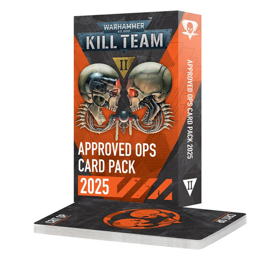 Kill Team: Approved Ops Card Pack 2025 - Brand New - Warhammer Kill Team GW
