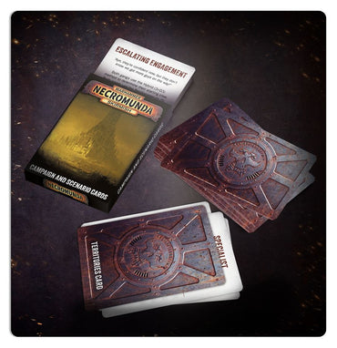 Campaign and Scenario Cards - Necromunda Warhammer Games Workshop - Brand New