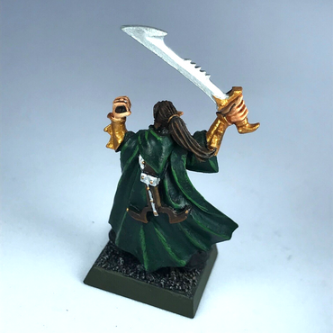 Classic Metal Dark Elf Elves Shade Warrior - Painted - Warhammer Fantasy X13342