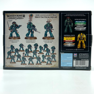 Legion MKV1 Tactical Squad - Unassembled - The Horus Heresy Warhammer W101