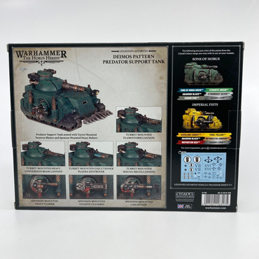 Deimos Pattern Predator Support Tank - The Horus Heresy Warhammer W129