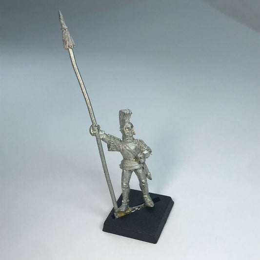 Classic Metal Alcatani Fellowship Pikeman Dogs Of War - Warhammer Fantasy X5459