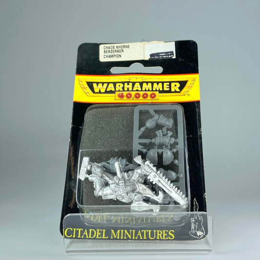 Berserker Champion - Chaos Space Marines Blister - Warhammer 40K Metal C3482