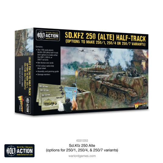 SD.KFZ 250 (ALTE) Half-Track - Warlord Games Bolt Action Miniatures