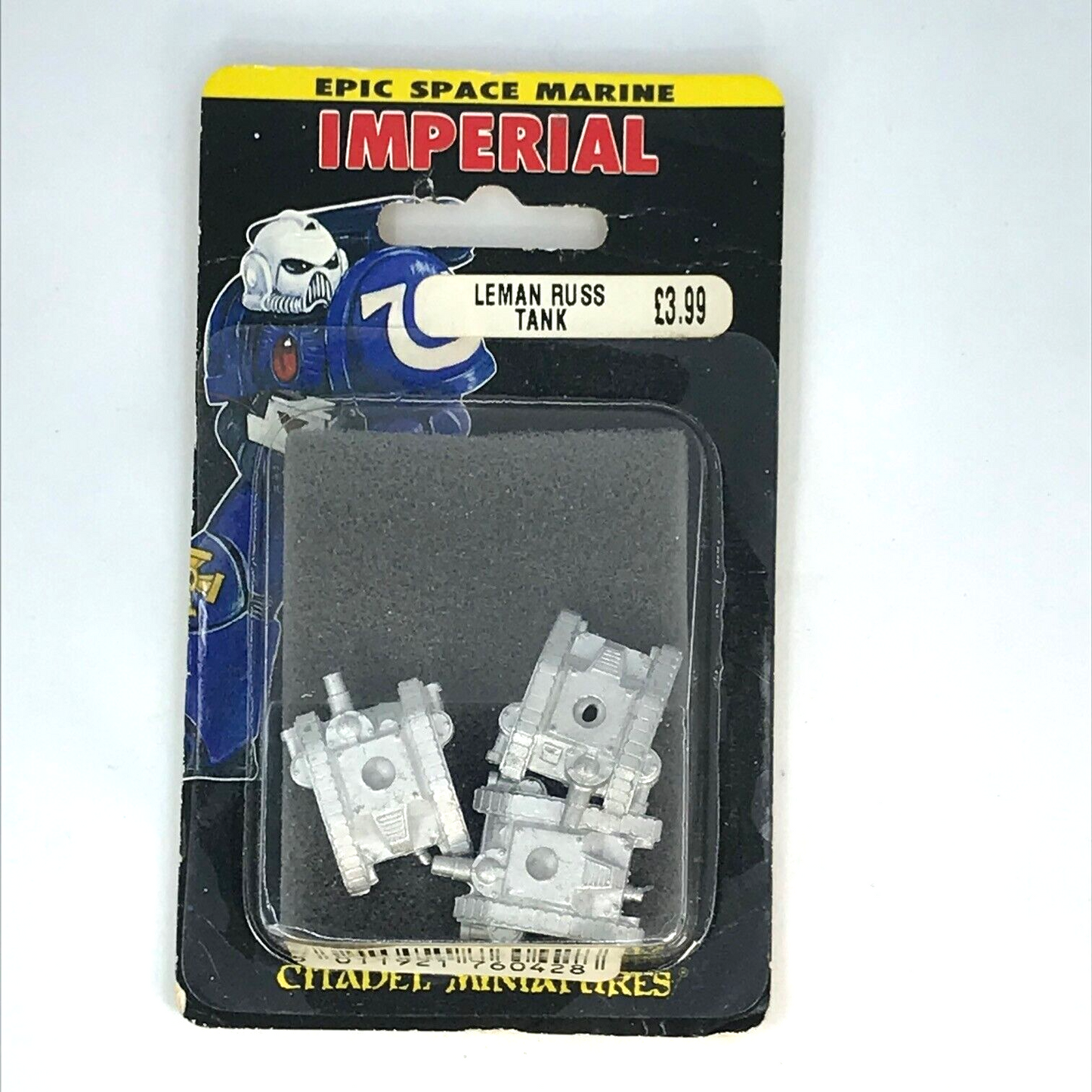 Imperial Leman Russ Tank Blister - OOP - Epic Armageddon Warhammer C637