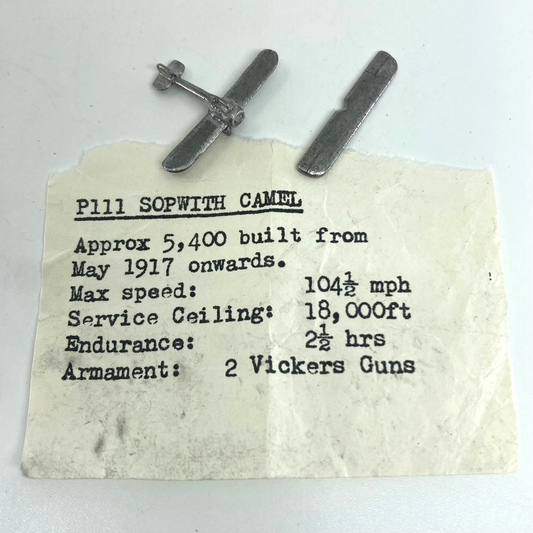 P111 Sopwith Camel - Historical Metal Miniatures - Unbranded Miniatures X439