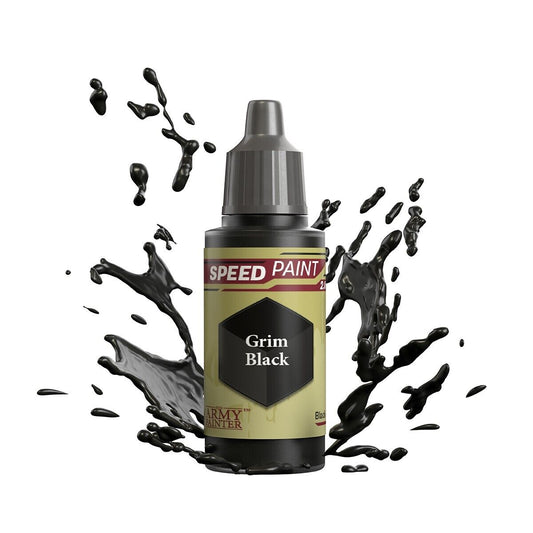 Grim Black Paint - Speed Paint 2.0 18ml - The Army Painter